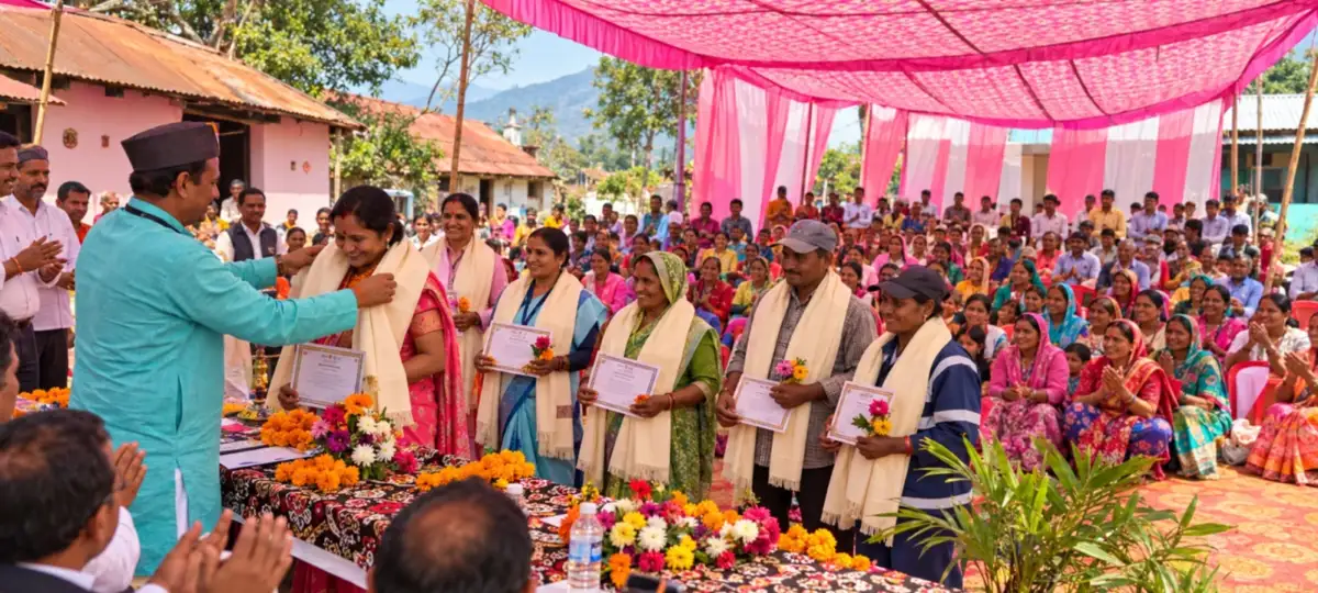 प्रेस विज्ञप्ति : सेवा से सम्मान तक: कालाढूंगी में भाजपा नेता मनोज पाठक ने सैकड़ों सेवाभावी ग्रामीणों को किया ‘ग्रामश्री सम्मान’ से सम्मानित